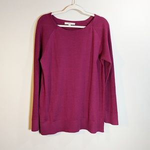 Loft | Long Sleeve Wool Blend Sweater XL